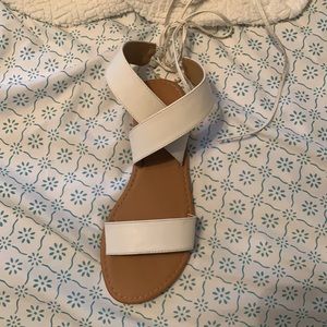 white charlotte russe sandals